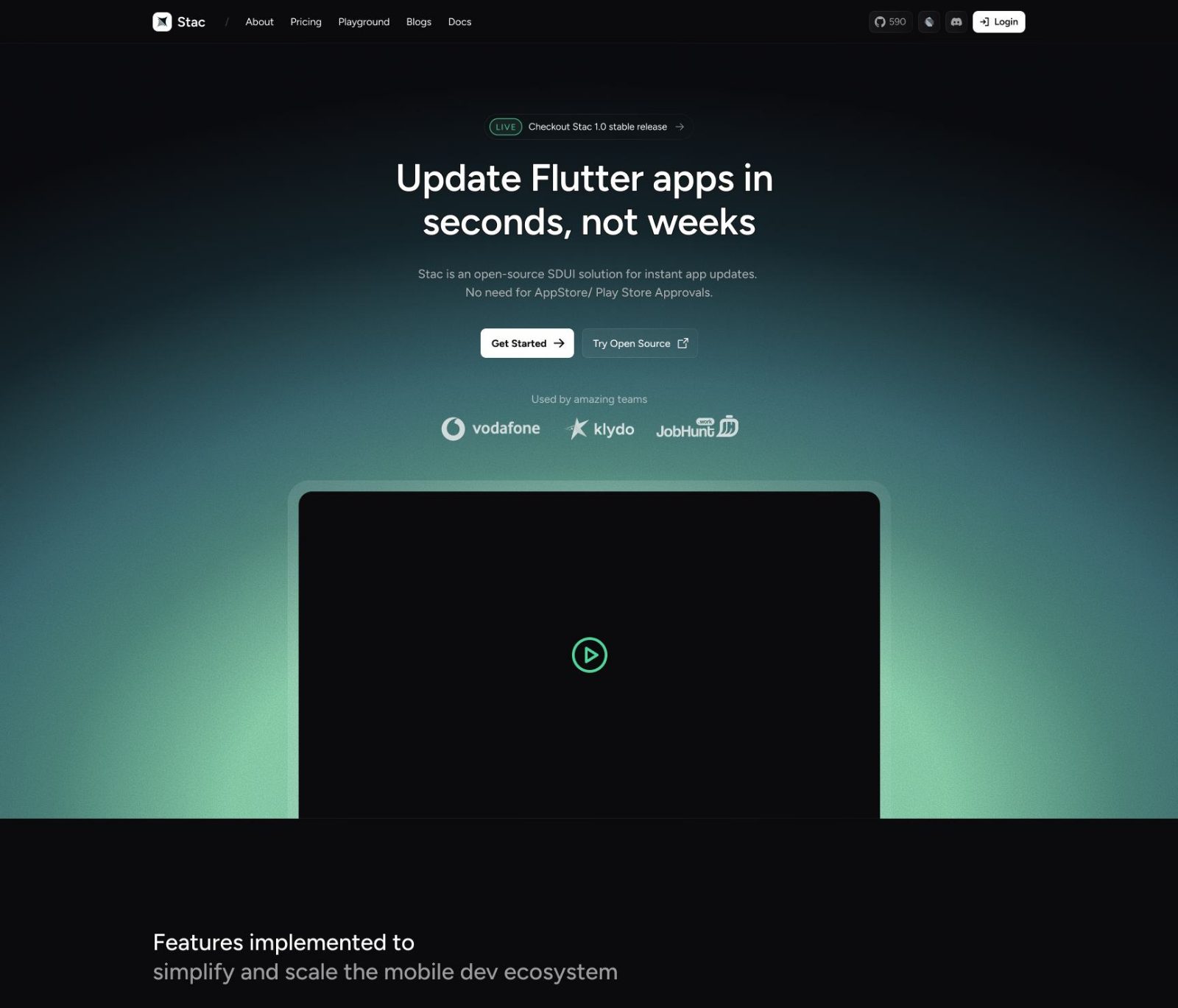 Stac website
